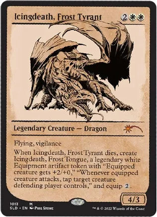 Icingdeath, Frost Tyrant [Showcase #1012] (SLD-R-FOIL)