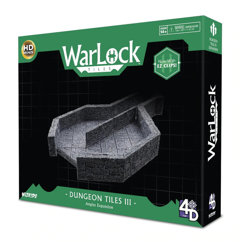 WizKids 4D Tiles: WarLock Tiles - Dungeon Tiles 3 - Angles