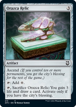 Orazca Relic [#213] (AFC-C)