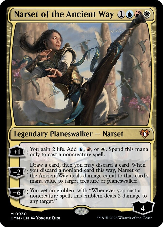 Narset of the Ancient Way [#0930 Reprints] (CMM-M)