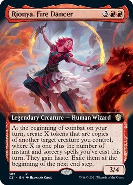 Rionya, Fire Dancer [Extended Art] (C21-R)