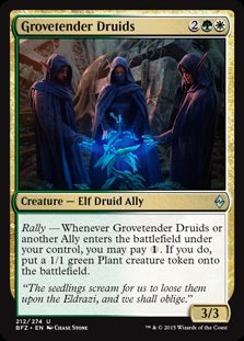 Grovetender Druids (BFZ-U)