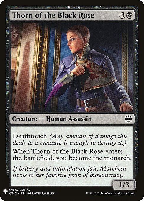 Thorn of the Black Rose [Mystery Booster #0792] (CN2-C)
