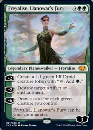 Freyalise, Llanowar's Fury (CC1-M)