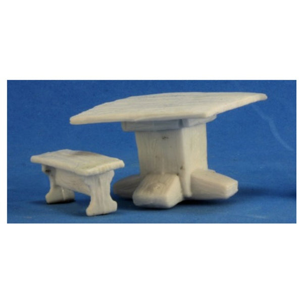 Bones 77319: Table and Benches