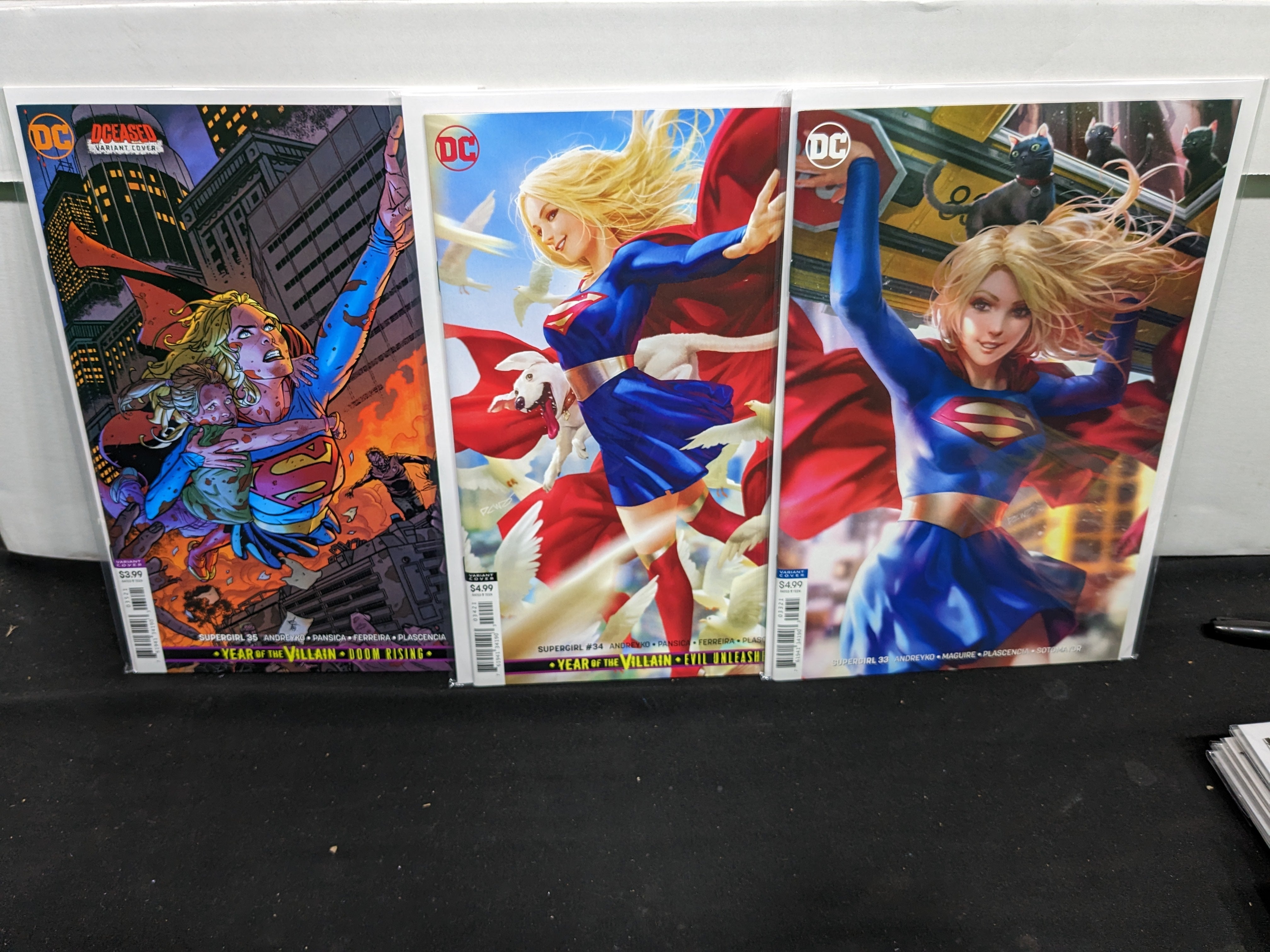 Supergirl (2016) #1-3, 5-7, 16-20, 33-35, 37 Comic Bundle