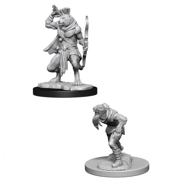 D&D: Nolzur's Marvelous Miniatures - Wererat & Weretiger W11