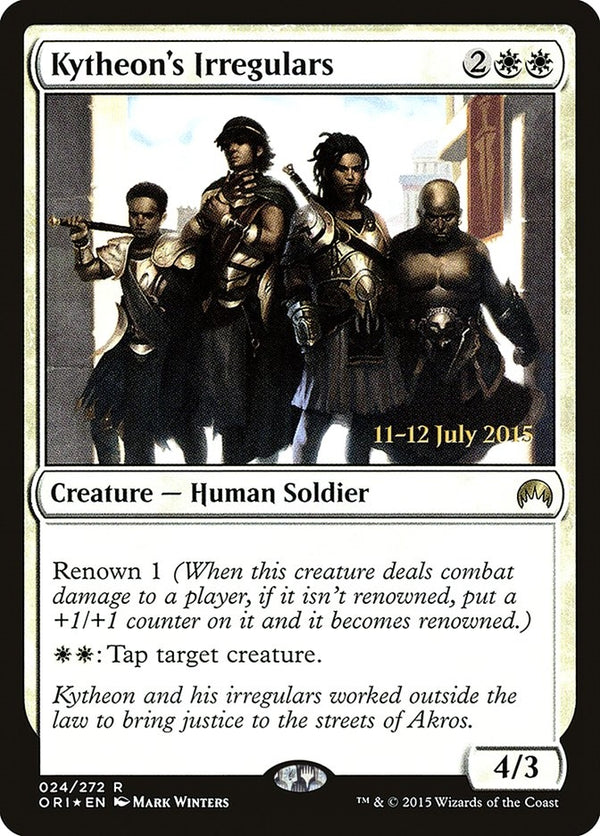 Kytheon's Irregulars (ORI-R-PRE)