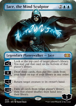 Jace, the Mind Sculptor [#334 Borderless Planeswalker] (2XM-M)