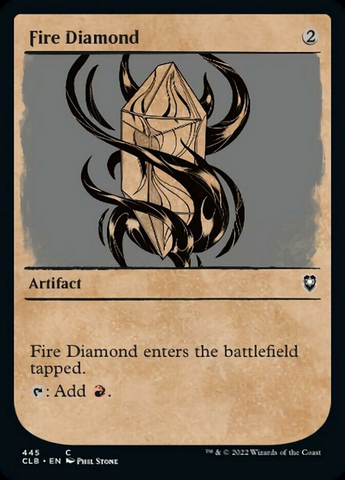 Fire Diamond [#445 Showcase] (CLB-C)