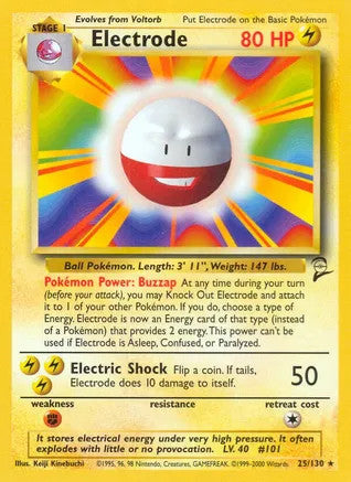 Electrode - 025/130 (BS2) Rare - Light Play