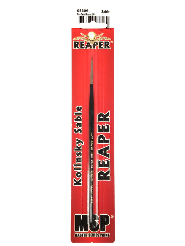 Reaper Master Series Kolinshy Sable Brush (#20/0 Round)