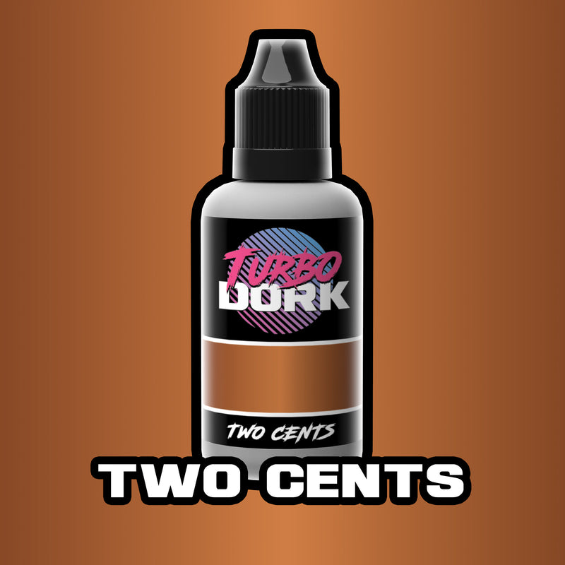 Turbo Dork 1.0: Metallic Acrylic - Two Cents (20ml) (OOP)