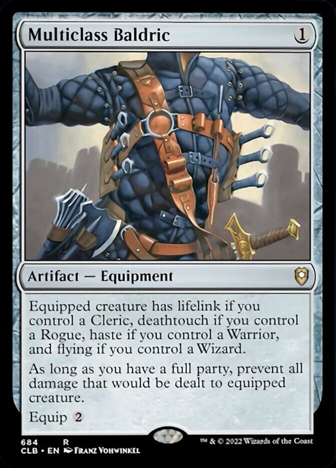 Multiclass Baldric [#684 Commander Decks] (CLB-R)