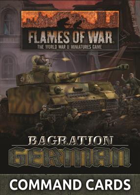 Flames of War: WWII: Command Card Pack (FW267C) - Bagration: German