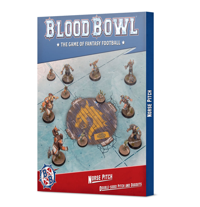 Blood Bowl: Second Season Edition - Pitch and Dugout Set: Norse