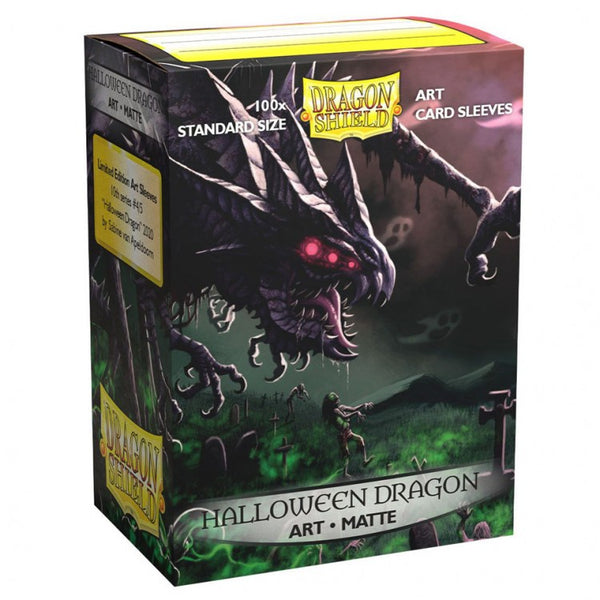 Dragon Shield: Standard - Matte Art: 2020 Halloween Dragon 100 Count