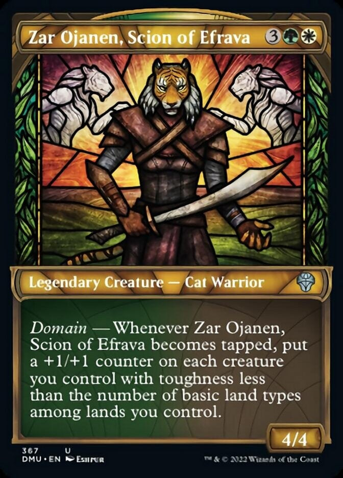 Zar Ojanen, Scion of Efrava [#367 Textured FOIL] (DMU-U)