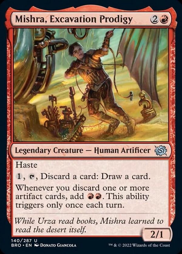 Mishra, Excavation Prodigy (BRO-U)