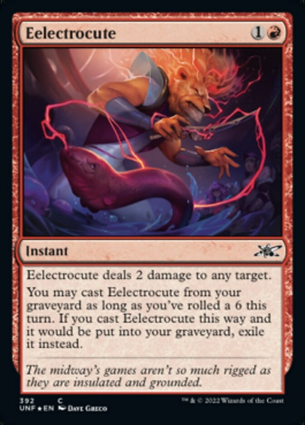 Eelectrocute [#392 Galaxy Foil] (UNF-C)