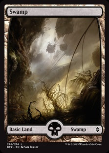 Swamp  [#261 Full Art] (BFZ-C)