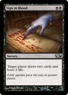 Sign in Blood (M13-C)