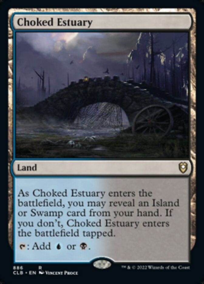 Choked Estuary [#886 Commander Decks] (CLB-R)