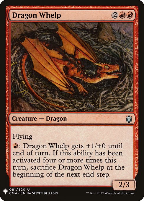 Dragon Whelp [Mystery Booster #0911] (CMA-U)