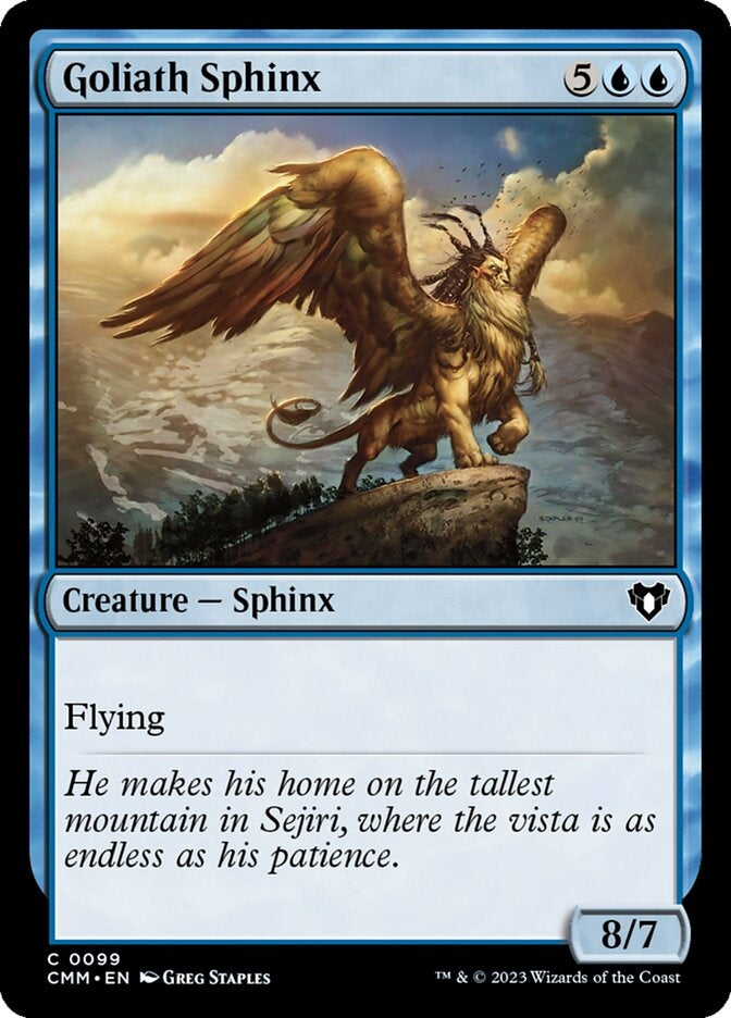 Goliath Sphinx [#0099] (CMM-C)