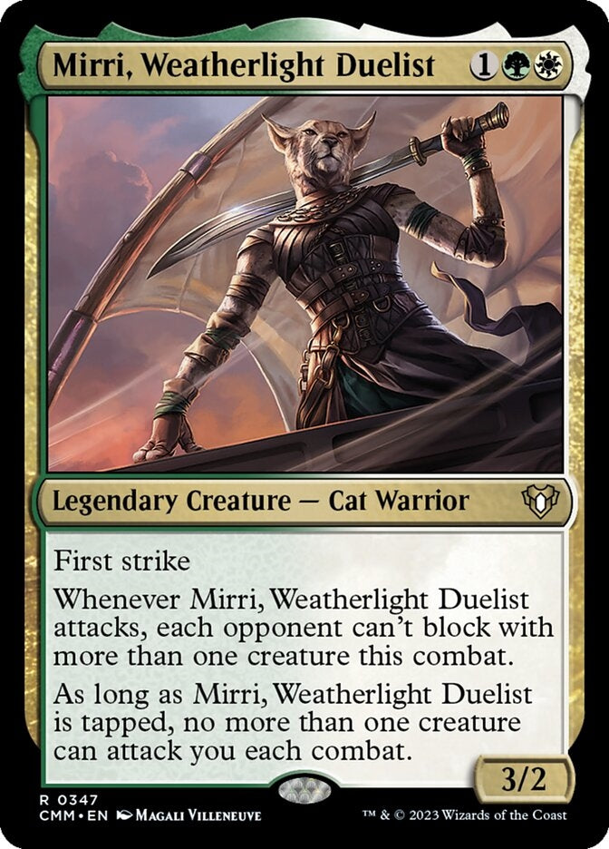 Mirri, Weatherlight Duelist [#0347] (CMM-R)