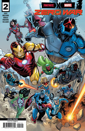 FORTNITE X MARVEL: ZERO WAR #2 DAVILA 2ND PRINTING VARIANT
