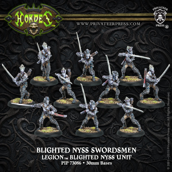 Hordes: Legion - Blighted Archers / Swordsmen, Unit (10 Plastic)