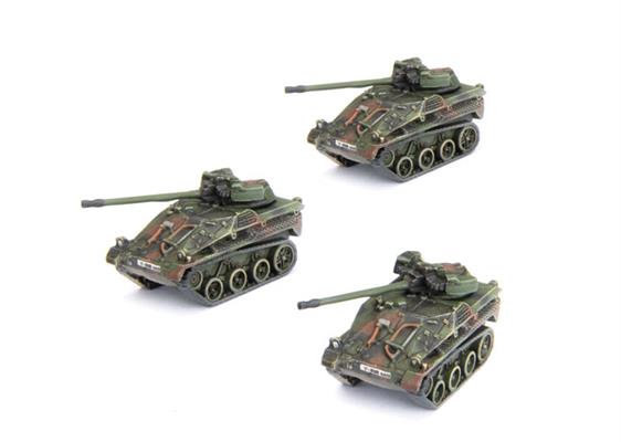 Flames of War: Team Yankee WW3: West German (TGR001) - Wiesel FK 20mm Flugabwehr Zug (x3)