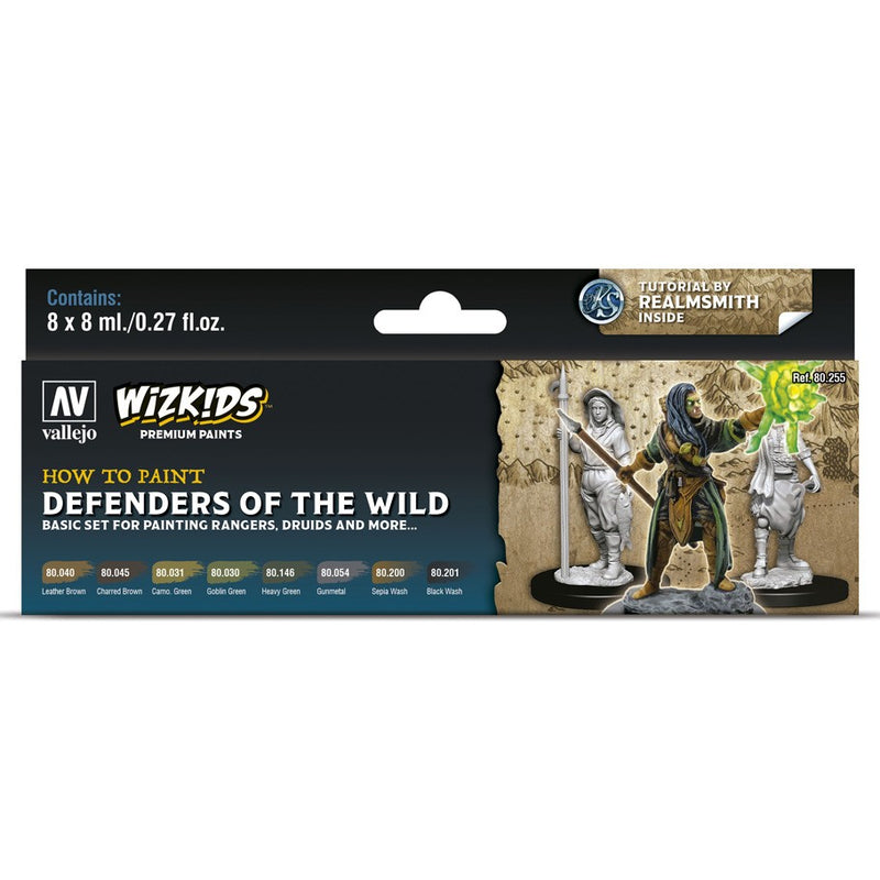 Vallejo: WizKids Premium Paints - Defenders of the Wild