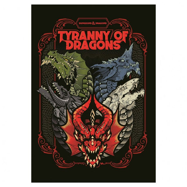 D&D 5E: Adventure 01/02 - Tyranny of Dragons (Hobby Store Exclusive Cover)