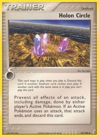 Holon Circle (CG 79/100) Uncommon - Light Play Reverse Holofoil