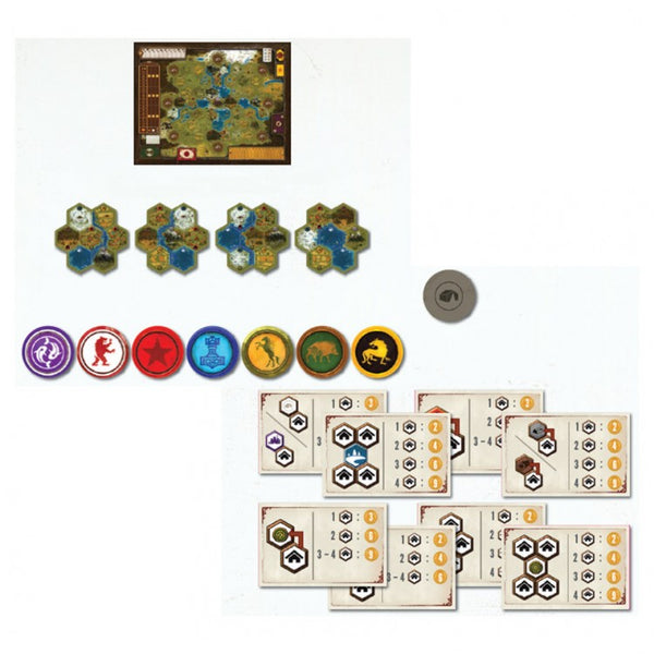 Scythe Board Game: Premium Pieces - Modular Board