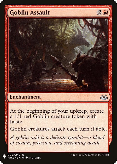 Goblin Assault [Mystery Booster #0950] (MM3-U)