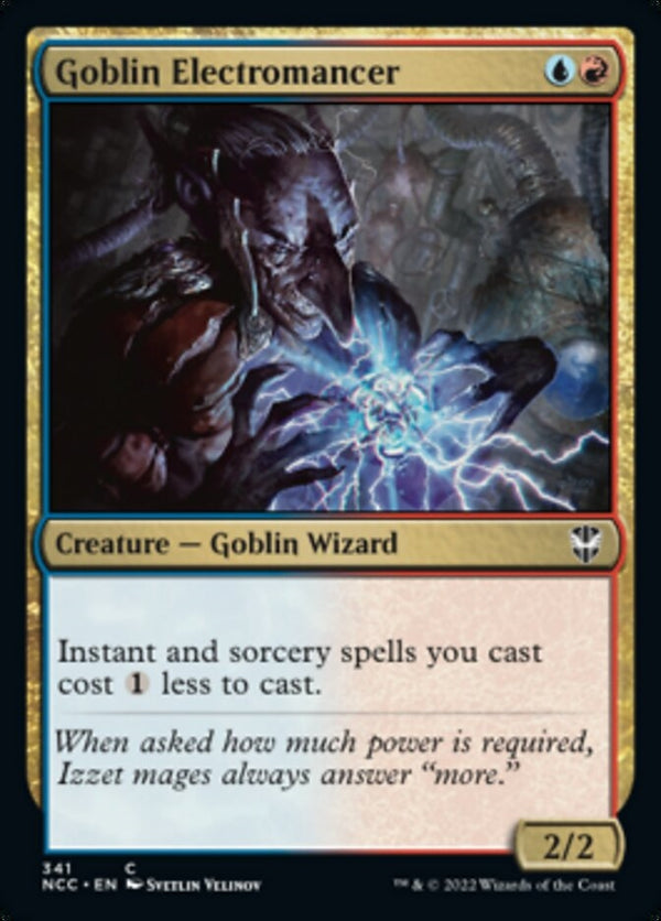 Goblin Electromancer [#341] (NCC-C)