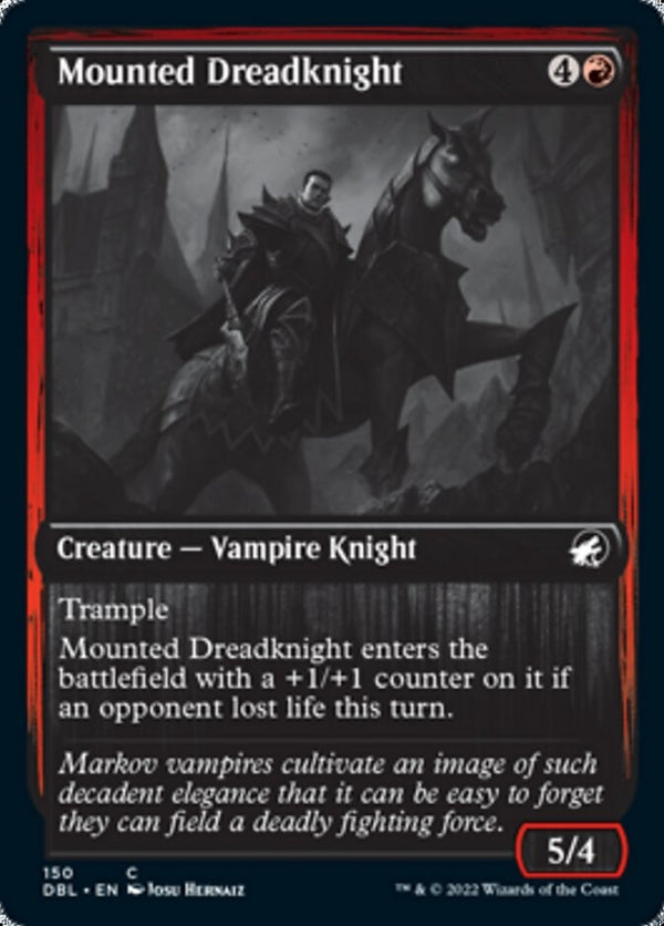 Mounted Dreadknight [#150] (DBL-C)