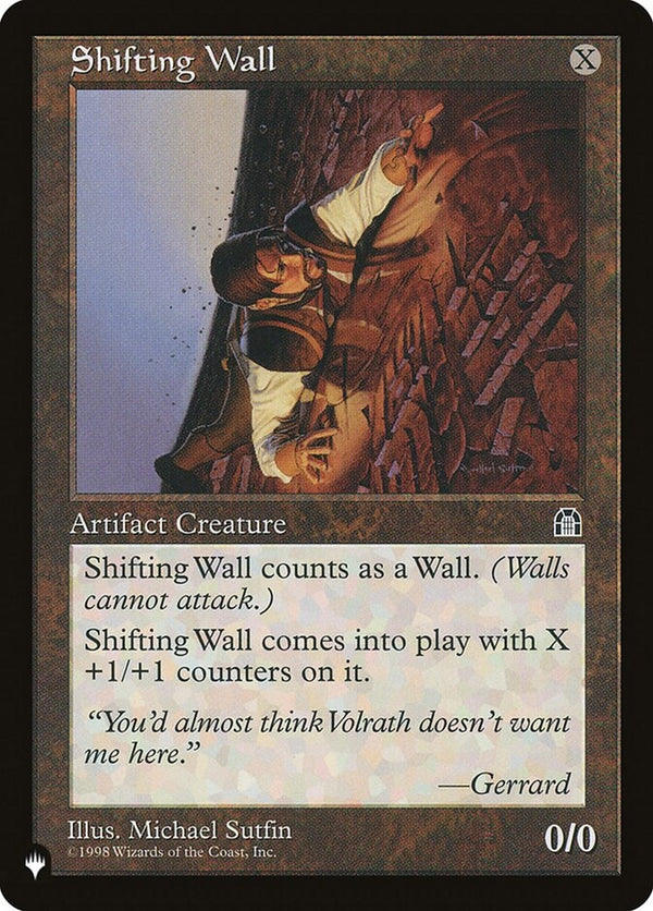 Shifting Wall (STH-U-LIST)