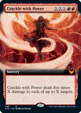 Crackle with Power [#308 Extended Art] (STX-M)