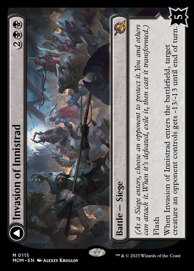 Invasion of Innistrad // Deluge of the Dead [