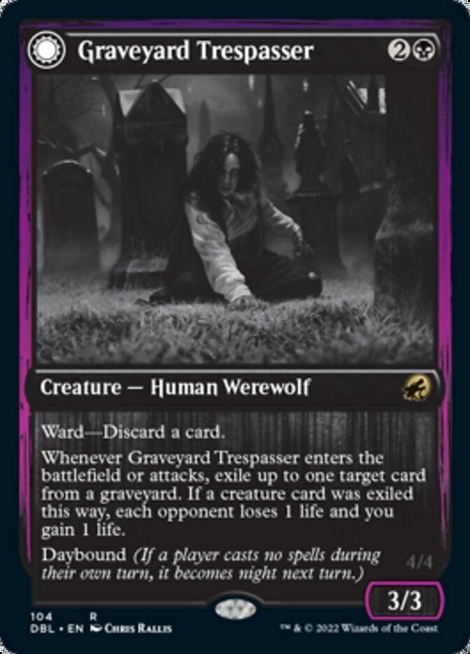 Graveyard Trespasser // Graveyard Glutton [