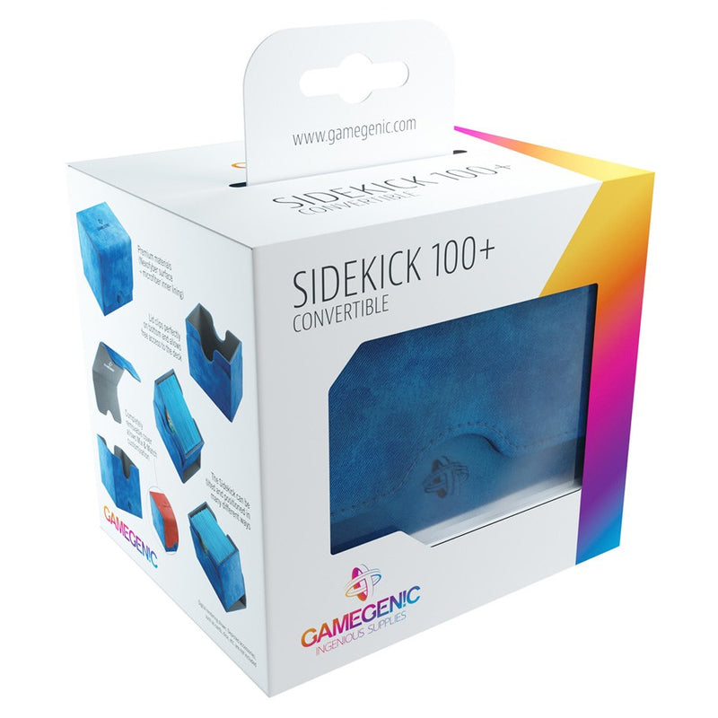 GameGenic: Deck Box - Sidekick 100+ Convertible: Blue