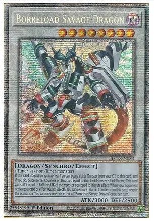 Borreload Savage Dragon (BLCR-EN083) 1st Ed. Starlight Rare