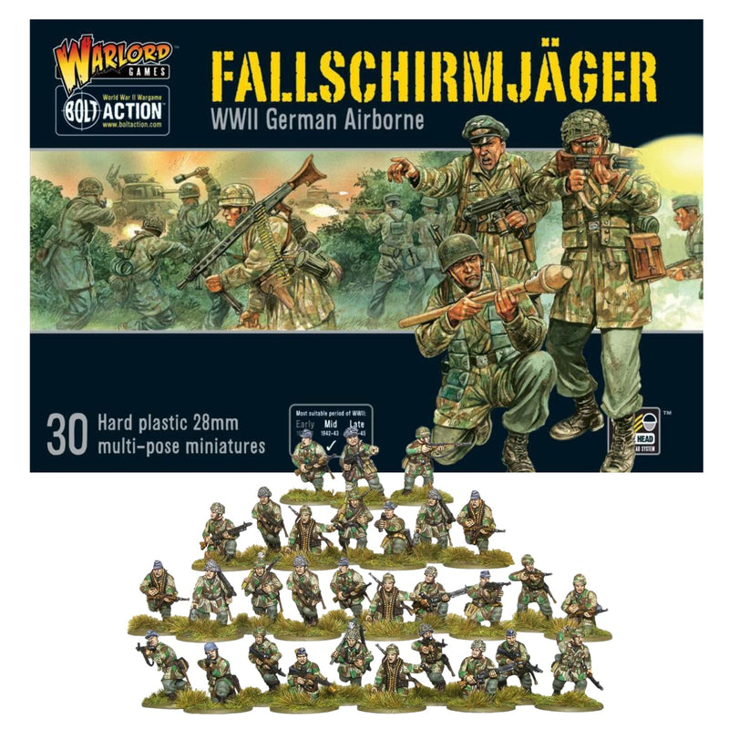 Bolt Action: German Fallschirmjager (German Paratroopers)