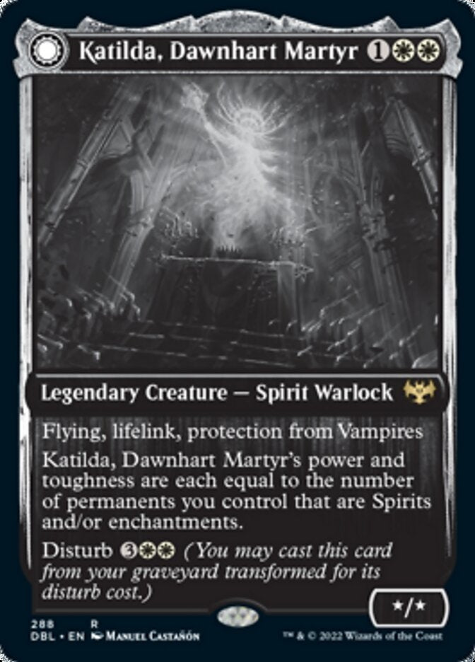 Katilda, Dawnhart Martyr // Katilda's Rising Dawn [#288] (DBL-R)