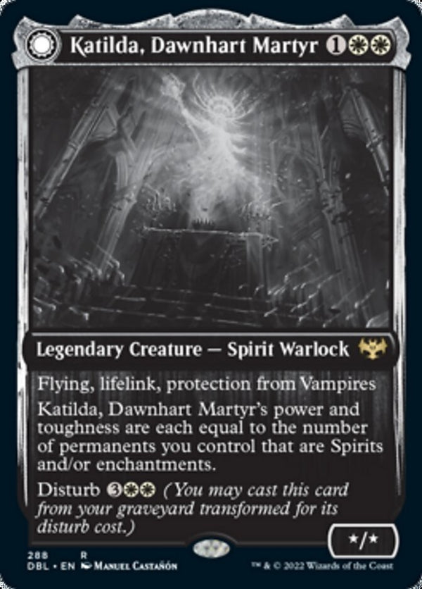 Katilda, Dawnhart Martyr // Katilda's Rising Dawn [#288] (DBL-R)