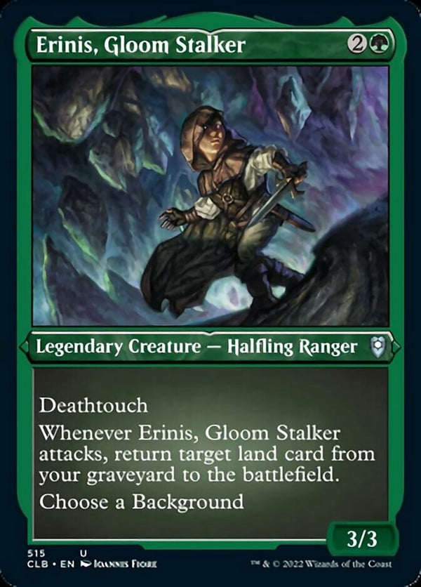 Erinis, Gloom Stalker [#515 Etched Foil] (CLB-U)